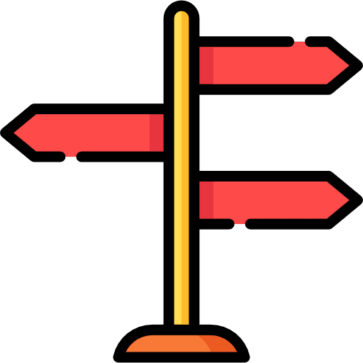 Signpost signs orientation signpost icon