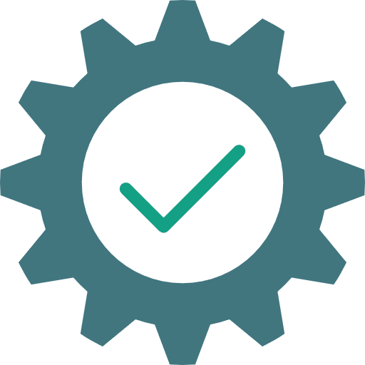 Management management accept settings icon