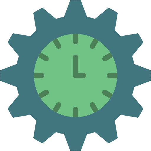 Time management time seo and web clocks icon