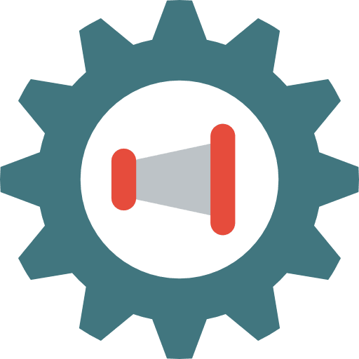 Management megaphone management miscellaneous icon