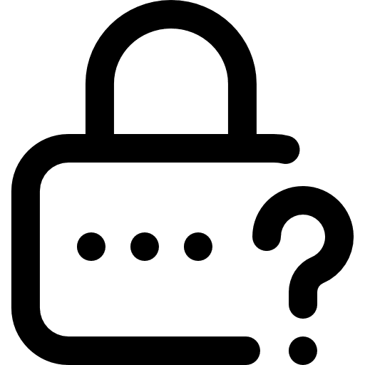 Forgot interrogation ui forgot icon