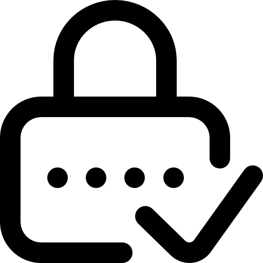 Login keyword security ui icon