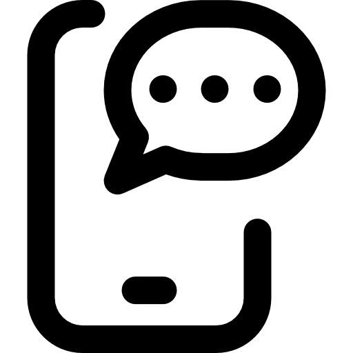 Password messages smartphone phishing icon