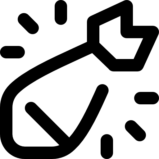 Ddos malware service security icon