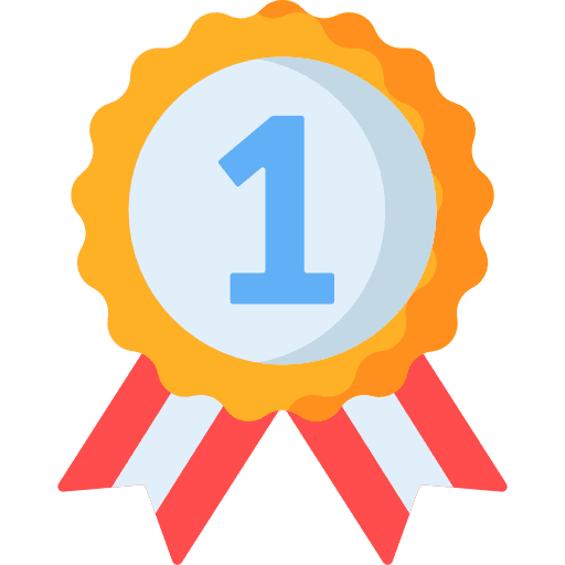 First medal prize best icon