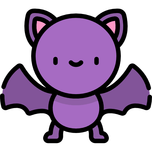 Bat wild life bat animals icon