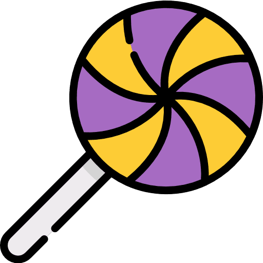 Lollipop candy scary lollipop icon