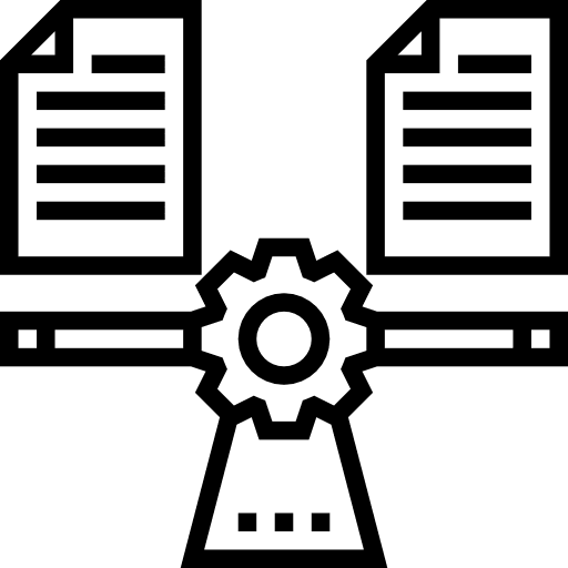 Balancing scale business and finance laws icon