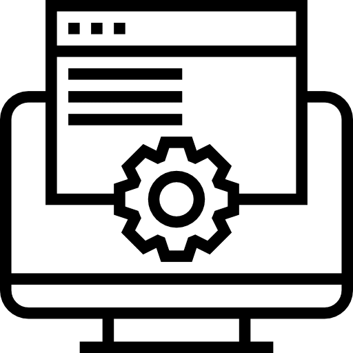 Programming interface computer edit tools icon