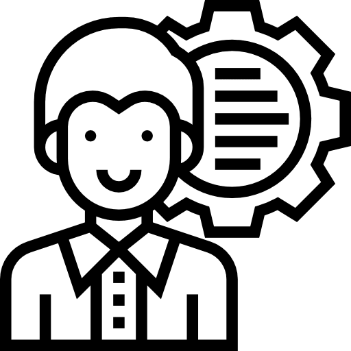 Scientist user ui structure icon