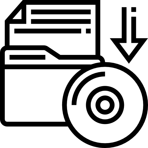 Storage file folder files and folders icon