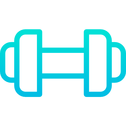 Dumbbell gym sports sports and competition icon