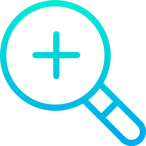 Zoom in interface zoom in view more icon