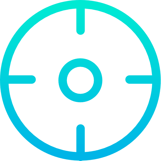 Target target shooting aim icon