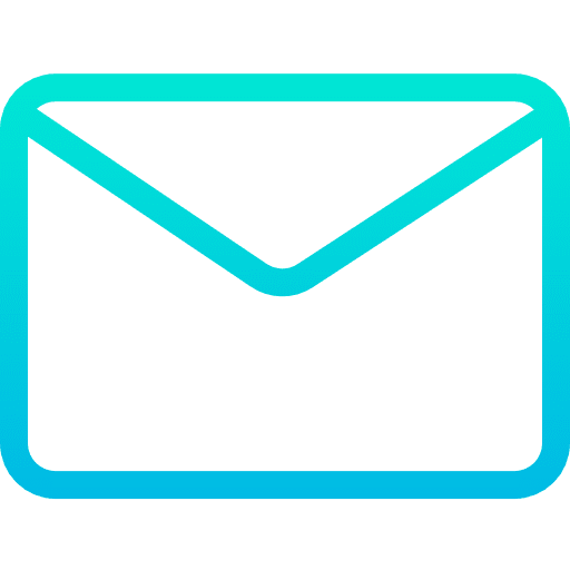 Email message envelope communications icon