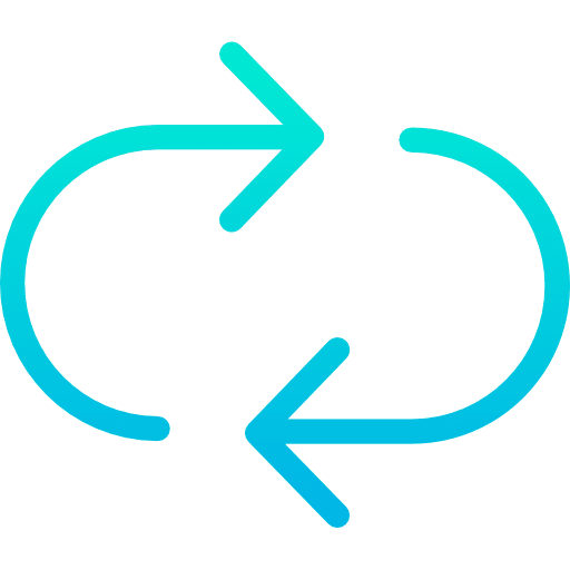 Reload arrows reload multimedia icon