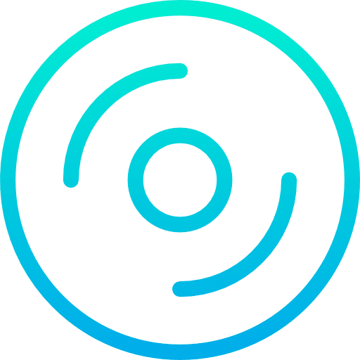 Dvd dvd music and multimedia cd icon