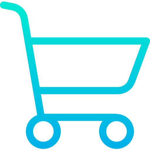 Shopping cart online store commerce and shopping supermarket icon