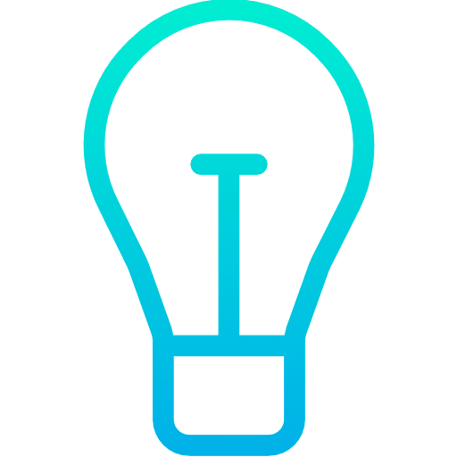 Idea invention technology ui icon