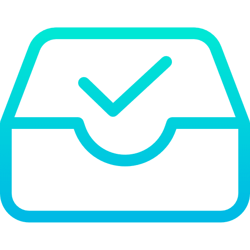 Inbox inbox interface filing cabinet icon