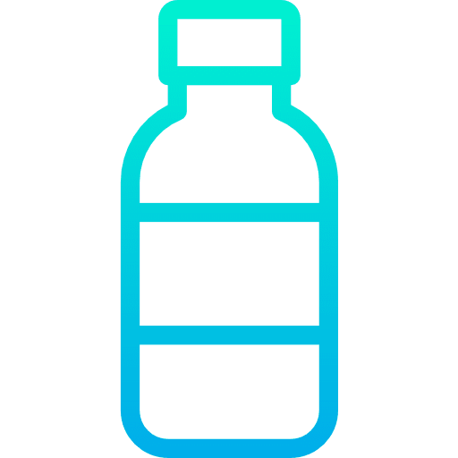 Bottle food and restaurant bottle drink icon