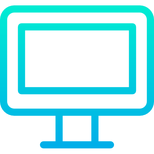 Monitor technology electronics television icon