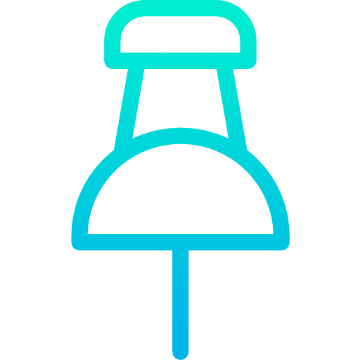 Push pin push pin tools and utensils ui icon