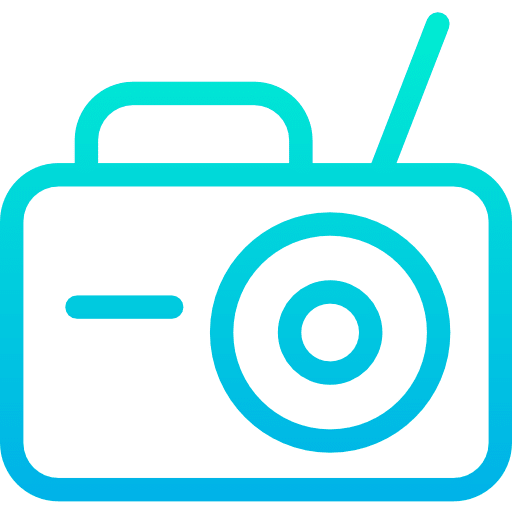 Radio radio antenna communication radio icon