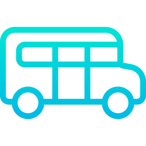 School bus education school bus automobile icon
