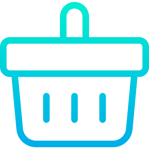 Shopping basket shopping basket commerce and shopping online shop icon