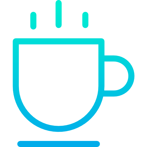 Tea coffee hot drink tea cup icon