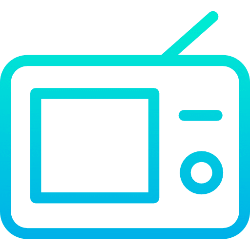 Television vintage antique televisions icon