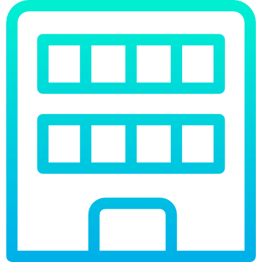 Apartment real estate buildings apartment icon