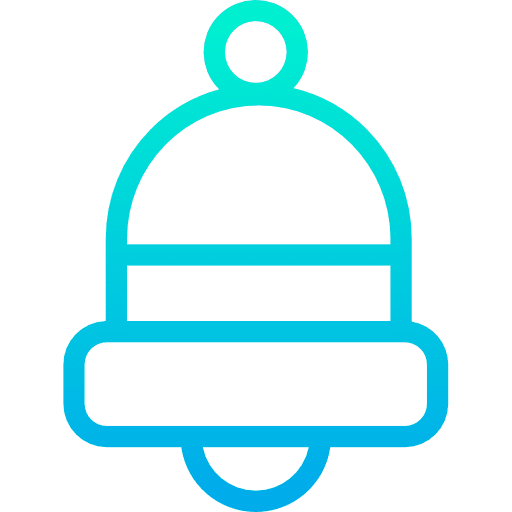 Bell tools and utensils bell alert icon