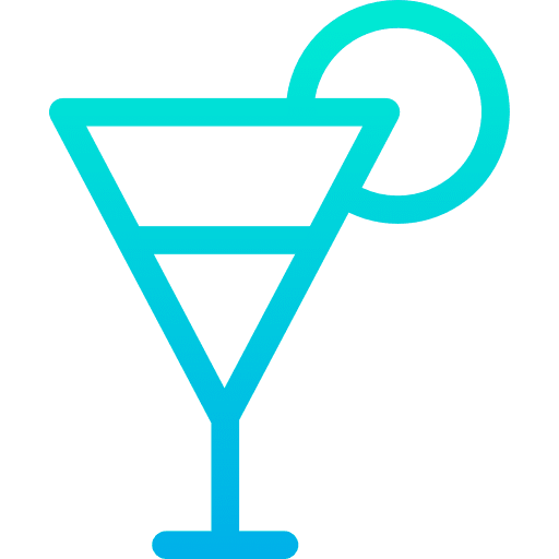 Cocktail leisure cocktail food icon