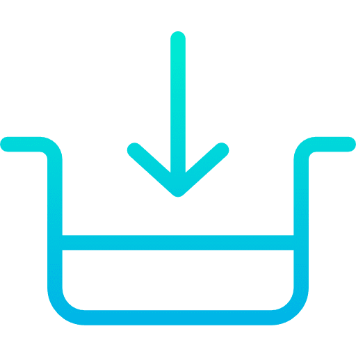 Download down arrow multimedia option arrows icon