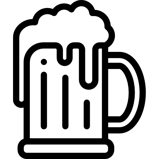 Beer beer mug birthday and party beer icon