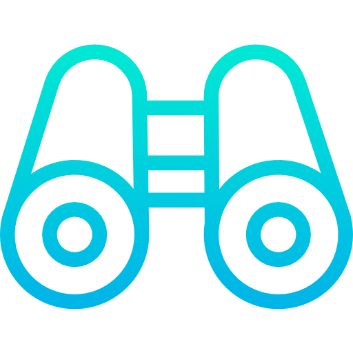 Binocular goggles see binoculars icon