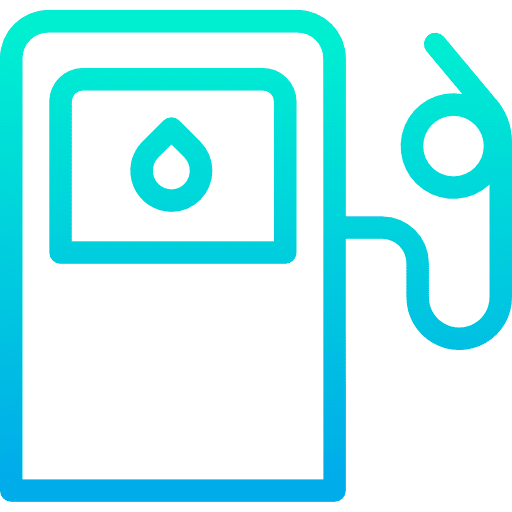 Fuel gasoline station fuel station gasoline pump icon