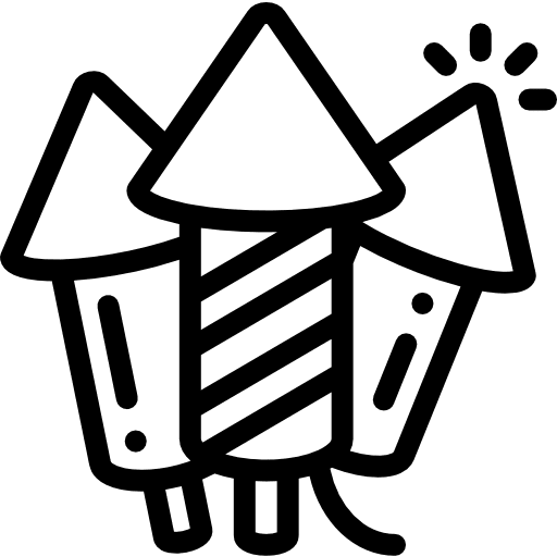 Fireworks petard fireworks miscellaneous icon