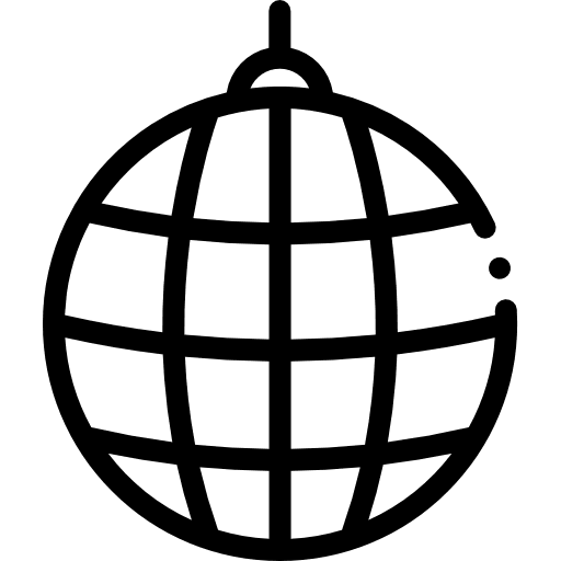 Disco ball miscellaneous club disco icon