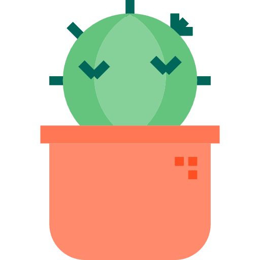 Cactus botanical nature cactus icon