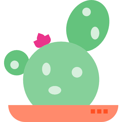 Cactus dry nature dessert icon