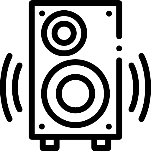 Speaker music speakers subwoofer icon