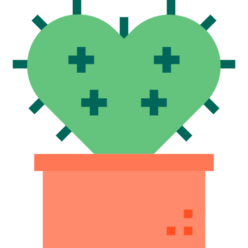 Cactus cactus dessert plant icon
