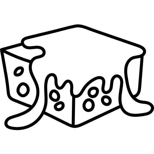 Brownie brownie chocolate bakery icon