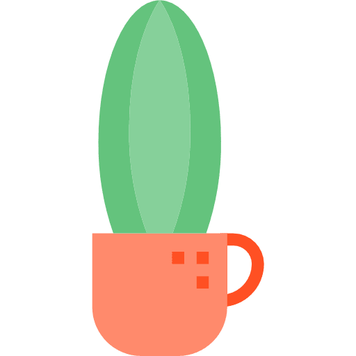 Cactus nature botanical dessert icon