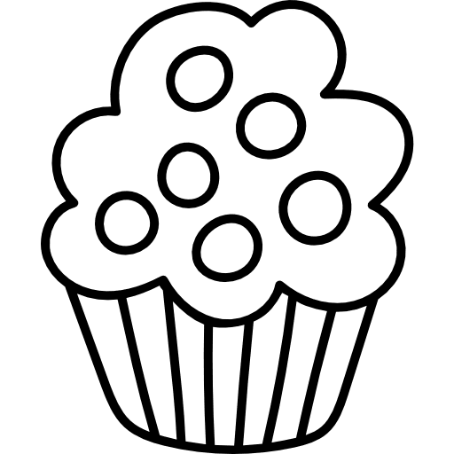 Cupcake cupcake food baked icon