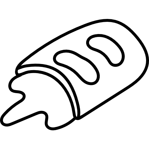 Strudel food and restaurant cake bakery icon