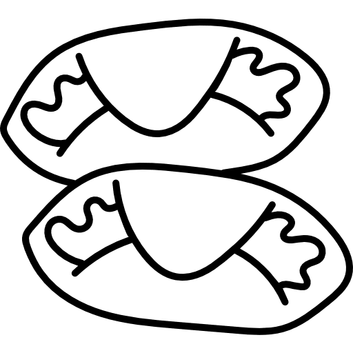 Kolache pastry dessert food icon